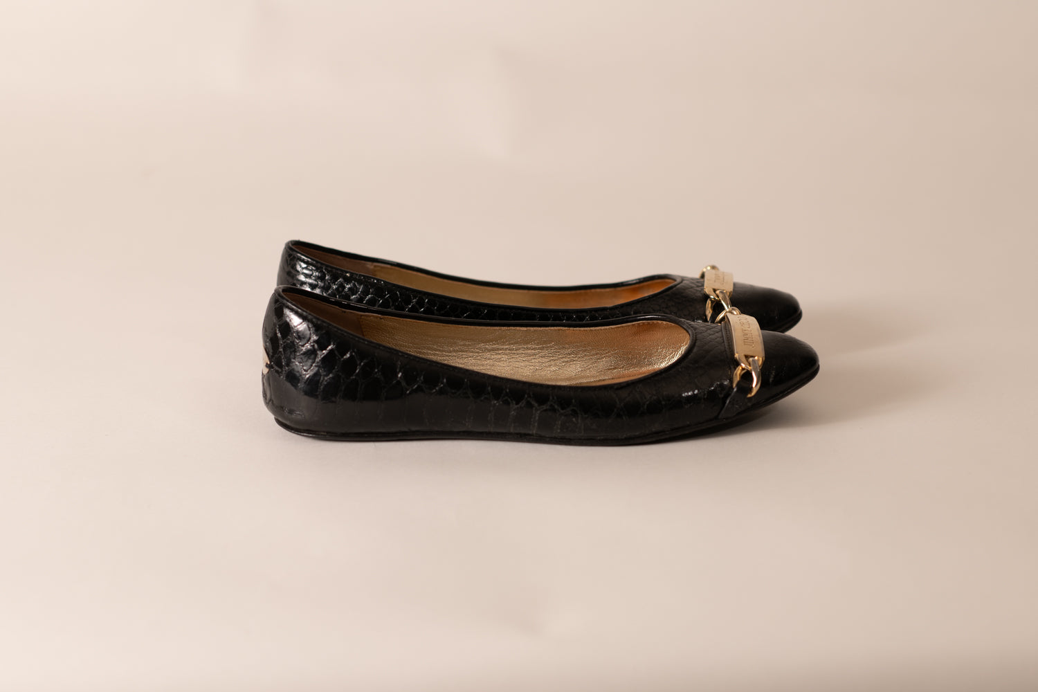 Jimmy Choo Patent Leather Ballet Flats