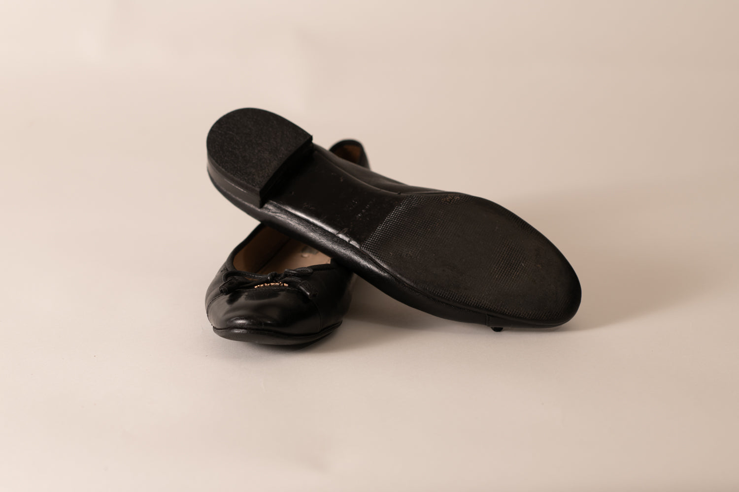 Prada Cap Toe Ballet Flats