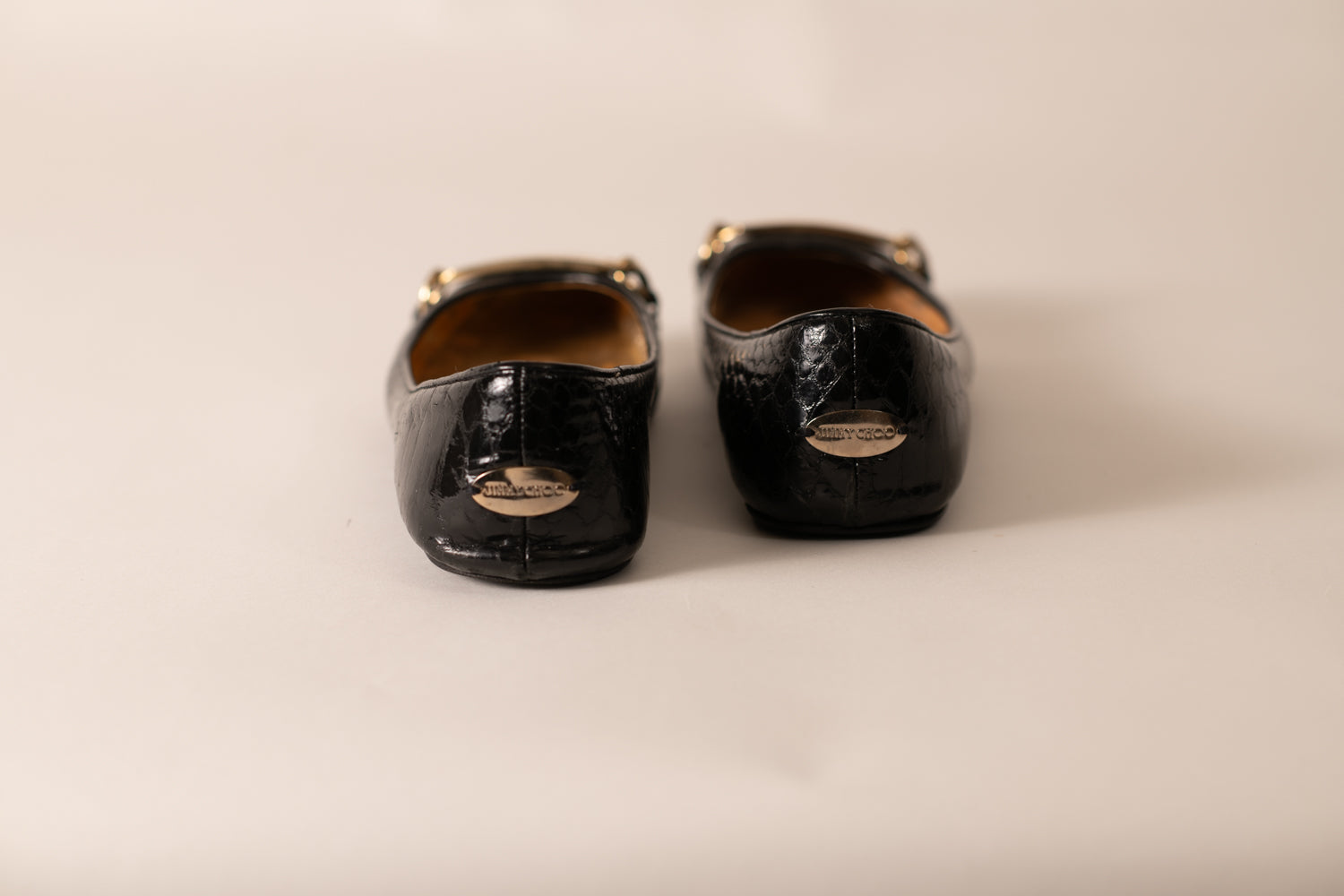 Jimmy Choo Patent Leather Ballet Flats