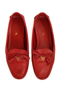 Prada Patent Leather Logo loafers