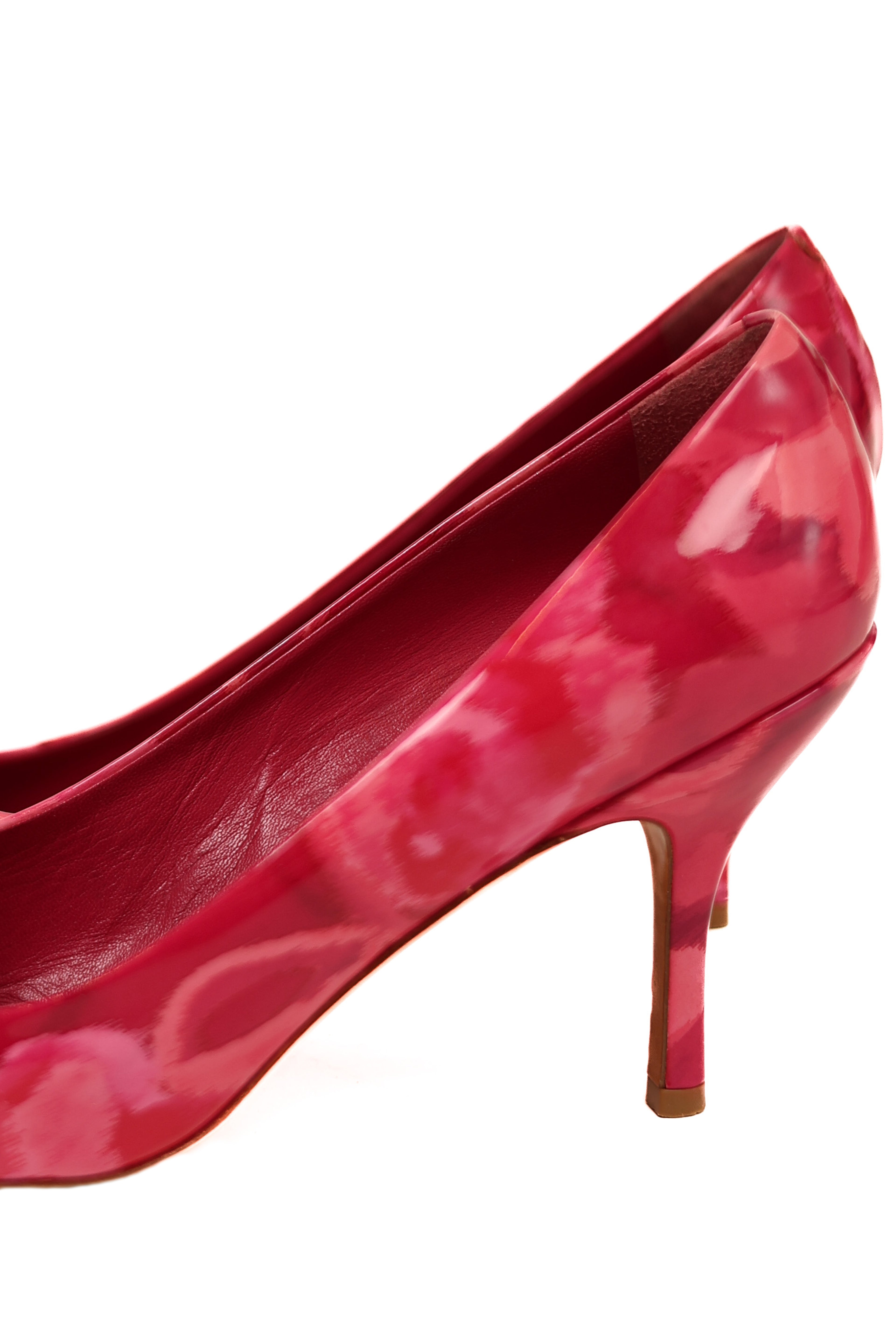 Louis Vuitton Patent Leather Printed Pumps