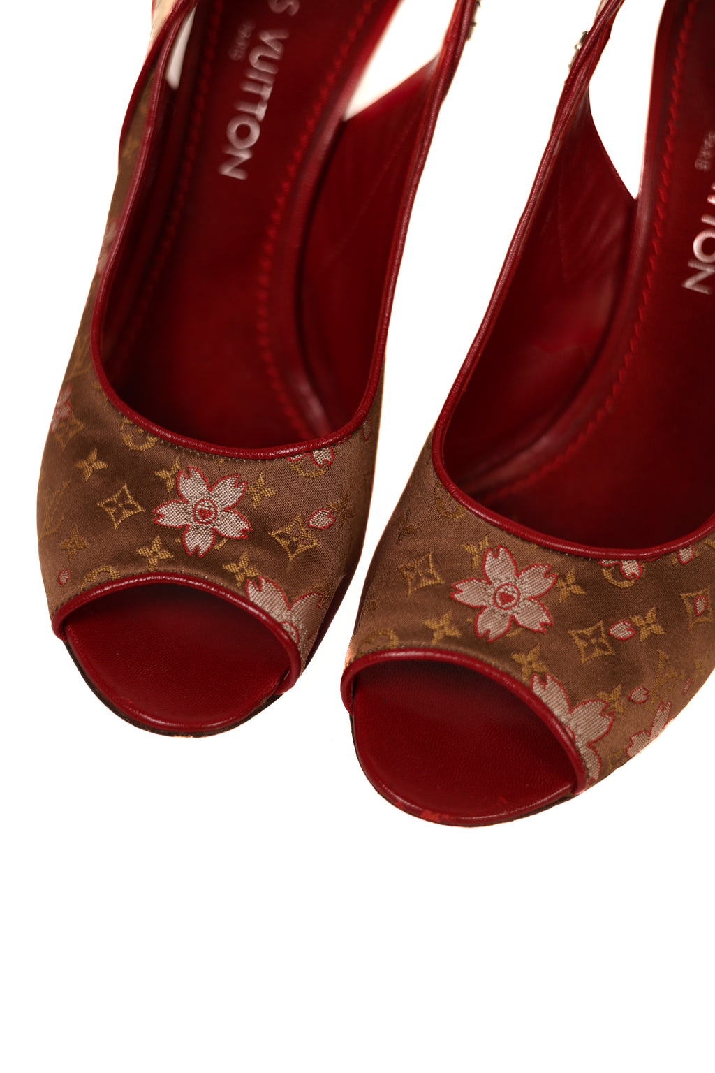 Louis Vuitton Cherry Blossom Slingback pumps