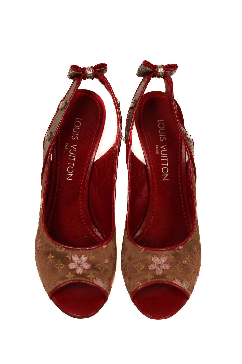 Louis Vuitton Cherry Blossom Slingback pumps