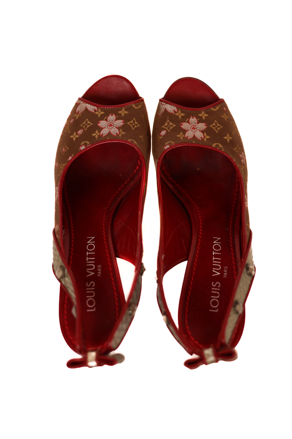Louis Vuitton Cherry Blossom Slingback pumps