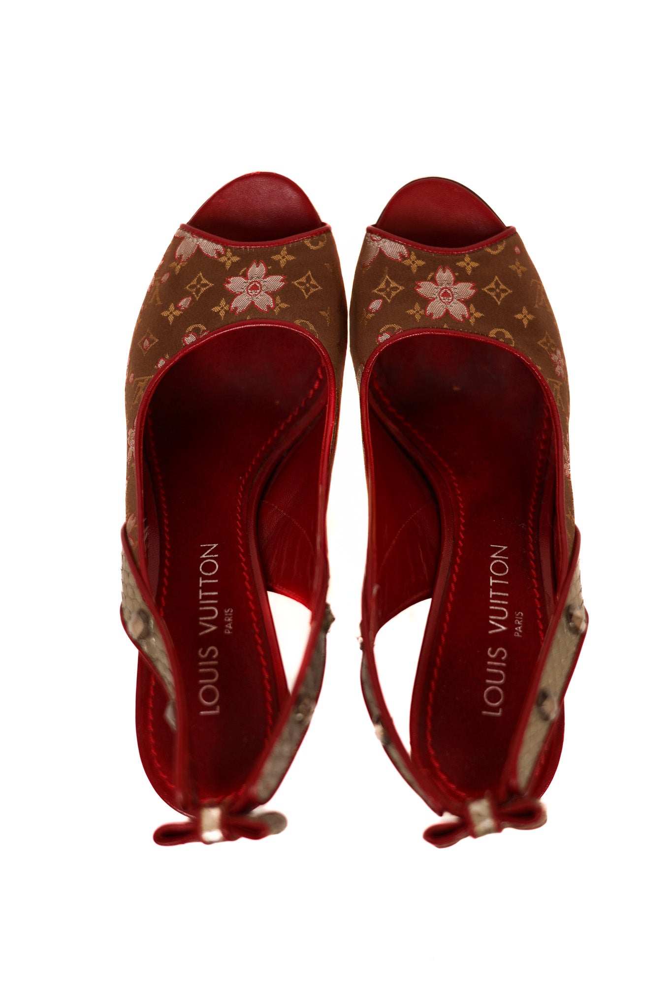 Louis Vuitton Cherry Blossom Slingback pumps