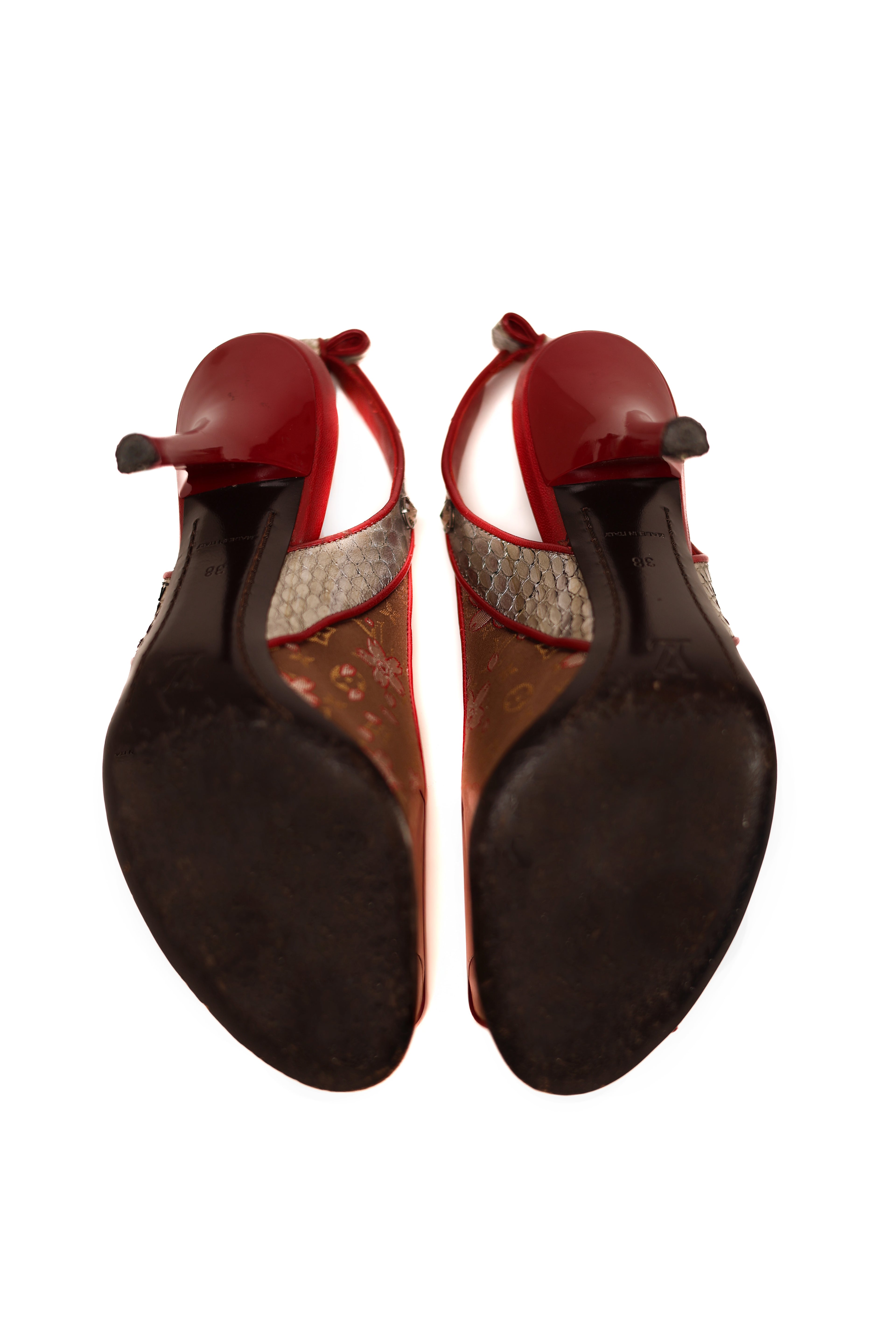 Louis Vuitton Cherry Blossom Slingback pumps